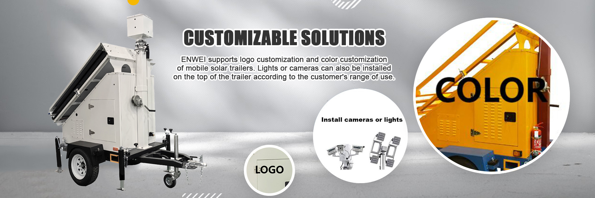 quality Mobile Security Trailer factory