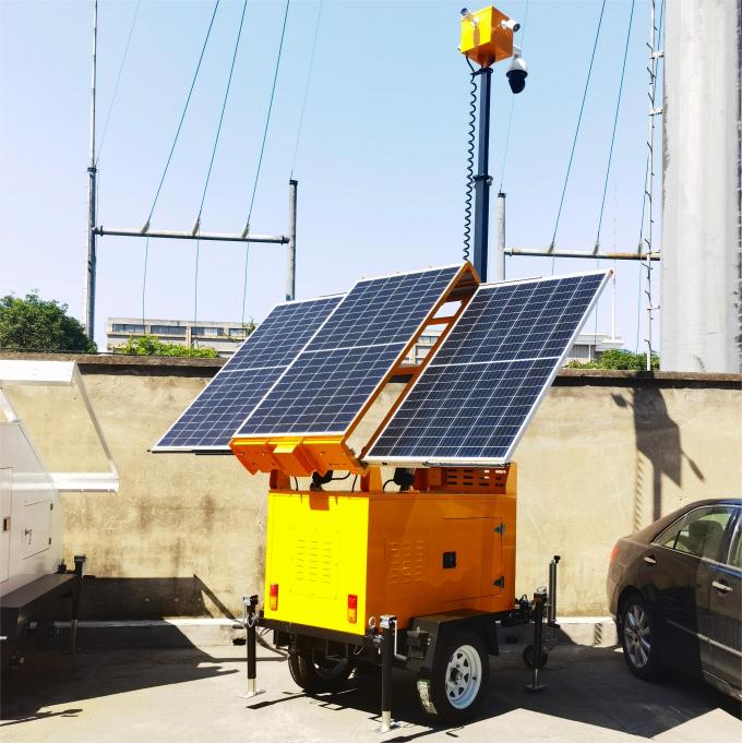 Solar Trailer Security Camera Trailer Solar security trailer for ...