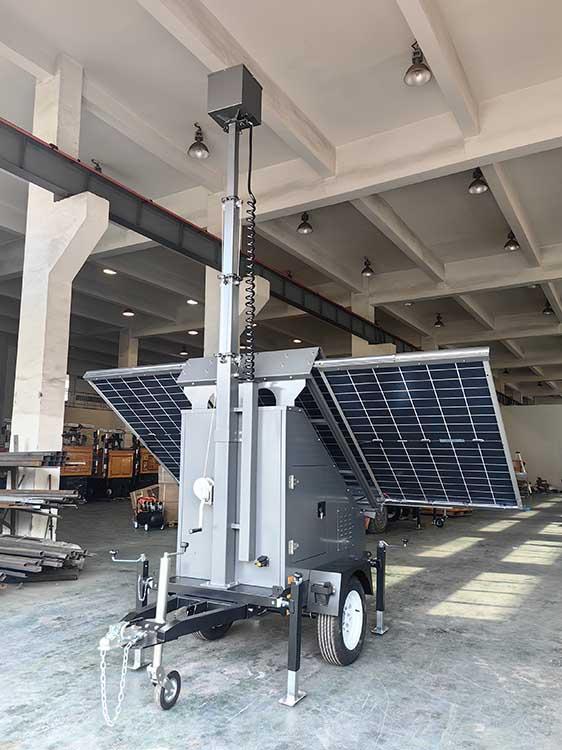 Portable Solar Panel System Security 5G High Definition Camera Cctv ...