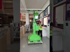 Protable solar light tower for street