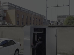 solar cctv security monitoring cuboid