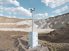 secutiry surveillance tower structural display