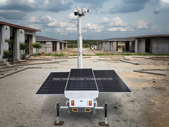 Factory customized solar security camera trailer 