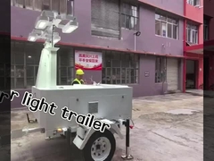 solar power led trailer