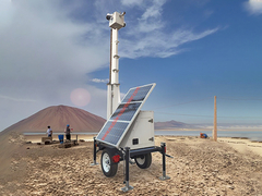 Small Solar Surveillance Trailer
