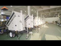 security camera trailer for construction sites