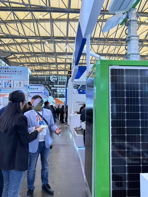 Latest company news about ENWEI company is showing solar products at Bauma international exhibition 2024