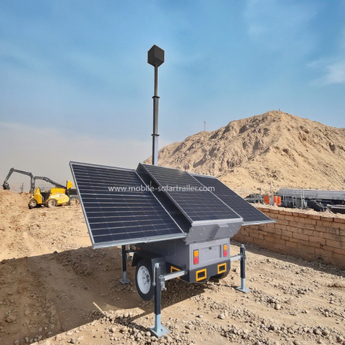 Latest company news about Two 3190 solar-powered surveillance trailers delivered to Australia
