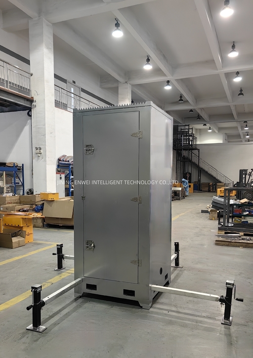 Latest company news about Mobile cube surveillance tower in production