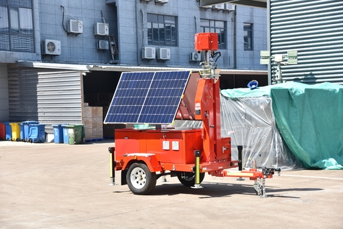 Latest company news about Mobile Adjustable Solar Powered Camera CCTV Trailer