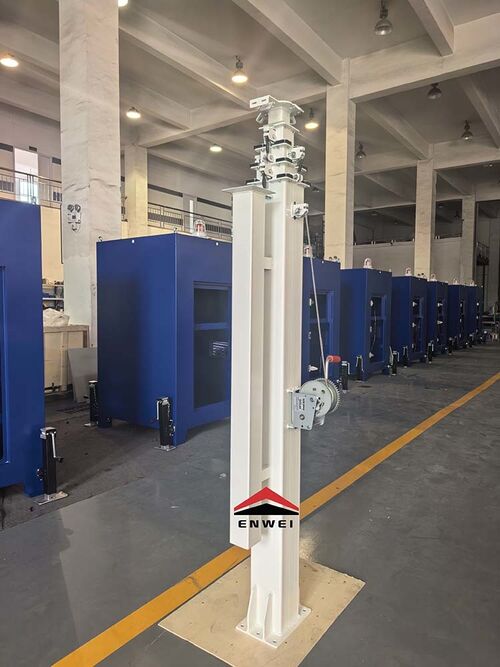 Latest company news about The 7-meter manual mast ordered by the customer