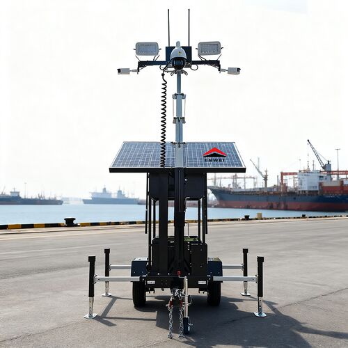 Latest company news about Small Solar Camera Security CCTV Trailer Portable Solar Powered Surveillance Trailer