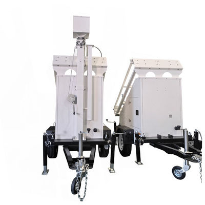Waterproof Industrial Mobile Solar Generator Trailer For Commercial