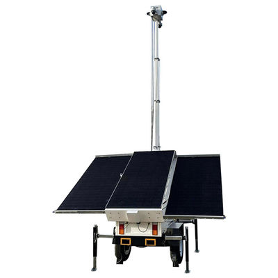 Mobile Surveillance Mobile Solar Cctv Trailer Rapid Deployment Surveillance Solution