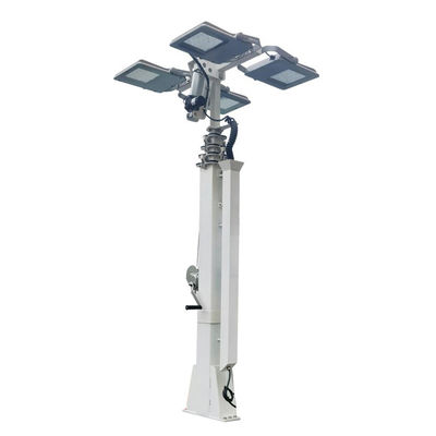 Adjustable Height Manual Telescopic Mast 19ft 6mfor Solar Trailer Solar Light Tower