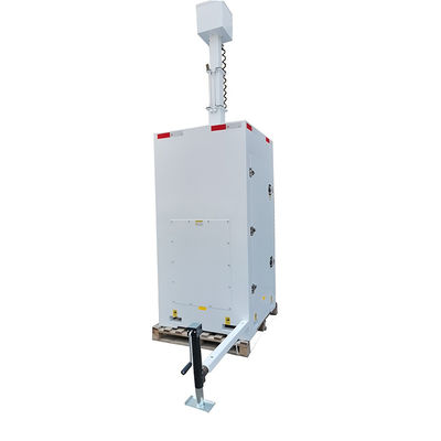 Portable High Definition Camera Retractable Mast Cuboid For Home Monitoring