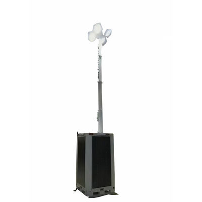 Solar Panel Monocrystalline Silicon Power System High Brightness Led Light Tower Cabinet For Outdoor Music Festival Lighting