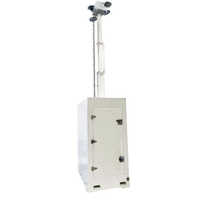 Cube Mobile Surveillance Tower Security Camera Tower For Sporting Events