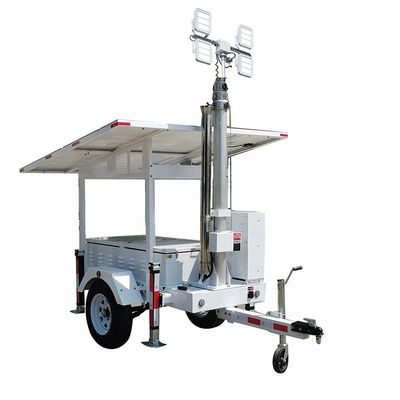 Strong Mobility Portable Solar Led Light Trailer For Mining lighting