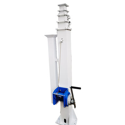 Manual Lifting Telescopic Mast Telescopic CCTV Pole Camera Mast Pole For Surveillance Towers
