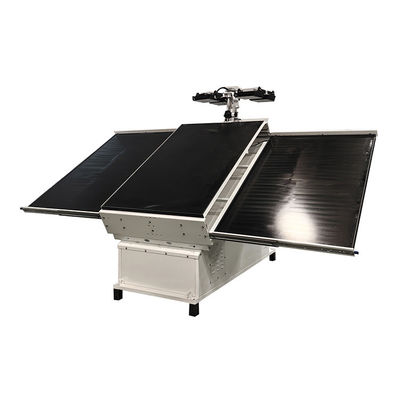 Green Power Solar Led Lighting Skid Trailers For Outdoor Construction Site