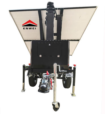 Dc24v Solar Powered Trailer Mounted Security Camera For Warehouse Monitoring