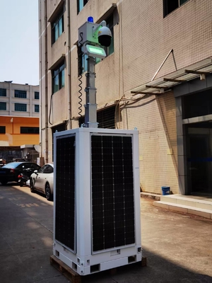 Solar Surveillance Camera Tower Solar Light Cube With High-power Battery
