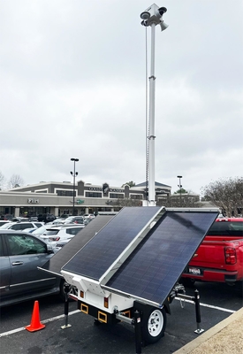 New Rapid Deployment Solar Monitoring Trailer With Solar Power Supply For Farm Surveillance