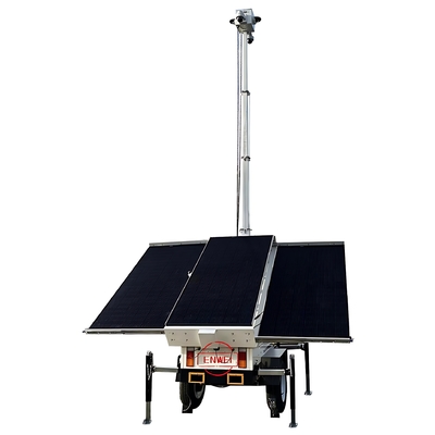 Portable Solar CCTV Trailers With 24/7 Monitoring For Remote Area Security