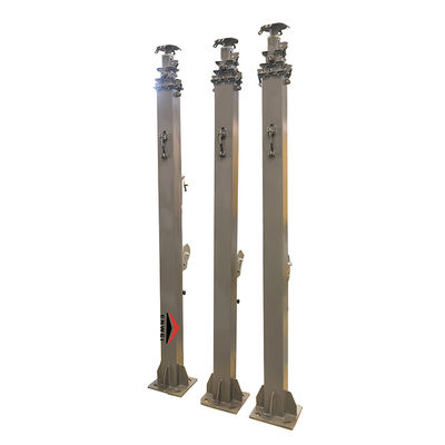 Customized Color Manual Mast Telescopic Mast For Construction Site