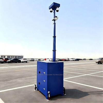 Cube Mobile Surveillance Tower Rapid-Deploy Security System Optional Solar panels